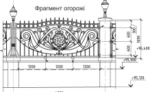Фрагмент огорожі